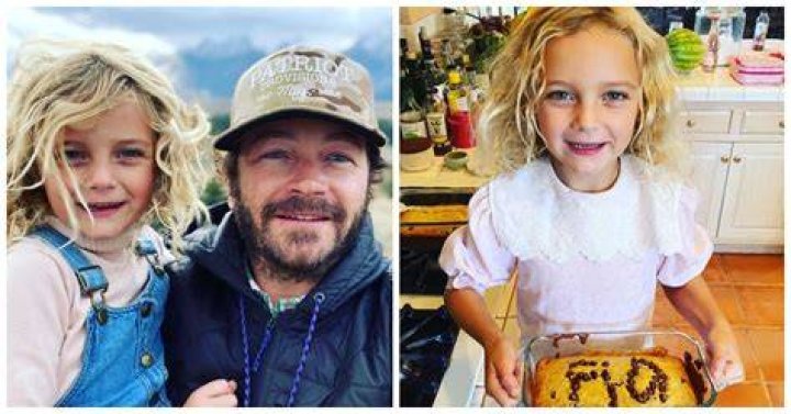 Danny Masterson with his daughter as seen in August 2018