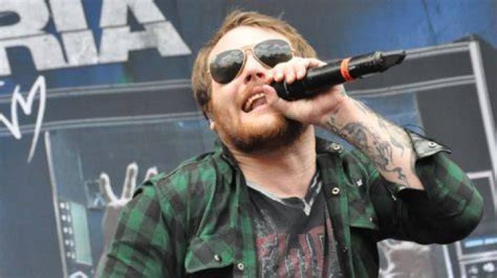 Danny Worsnop at the Soundwave Festival in February 2014