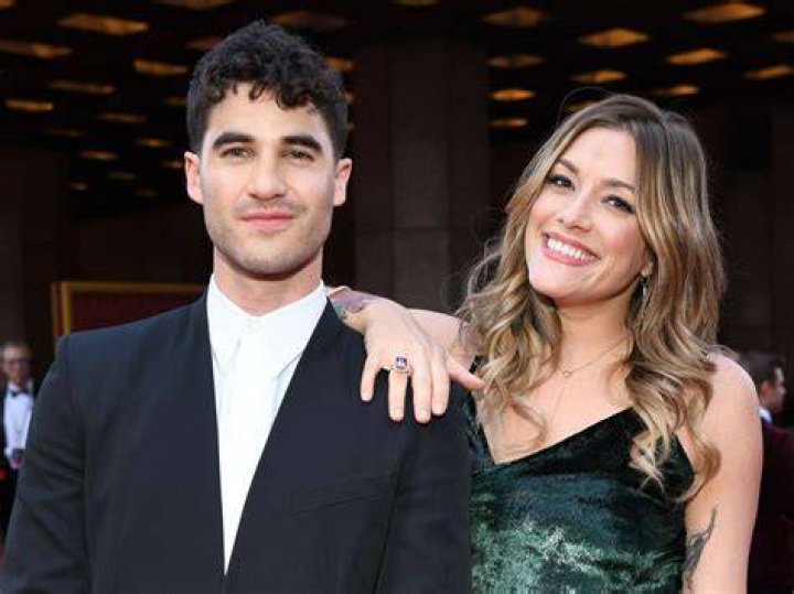 Darren Criss and Mia Swier