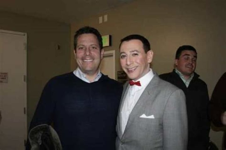 Darren Star (left) and Pee-wee Herman seen in 2010
