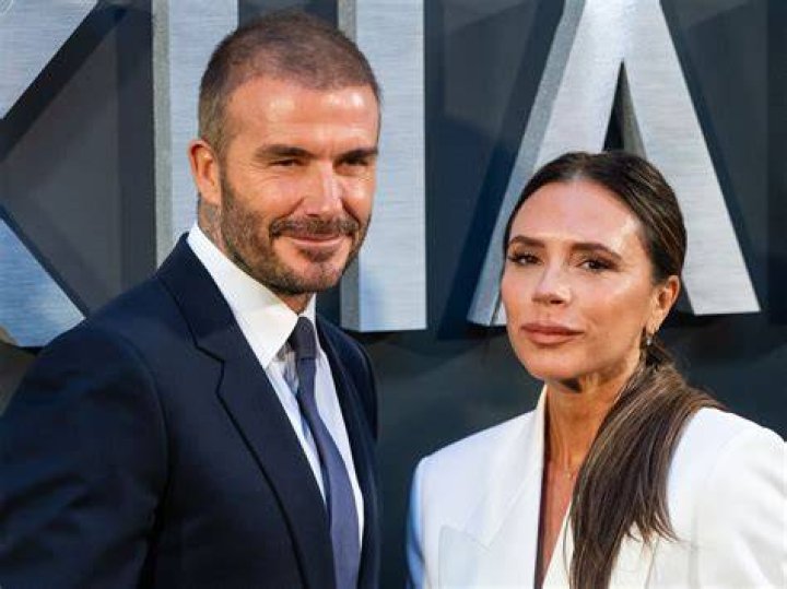 David Beckham and Victoria Beckham