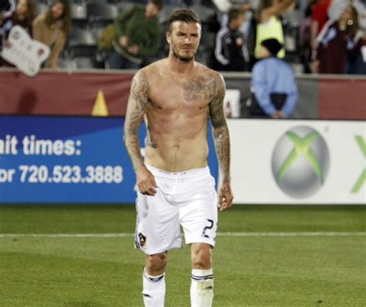 David Beckham Workout Body