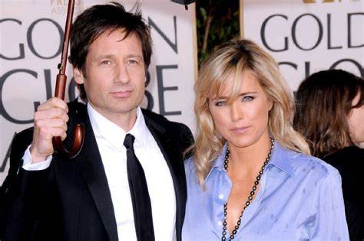 David Duchovny and Tea Leoni at A Time For Heroes Celebrity Picnic event in June 2010