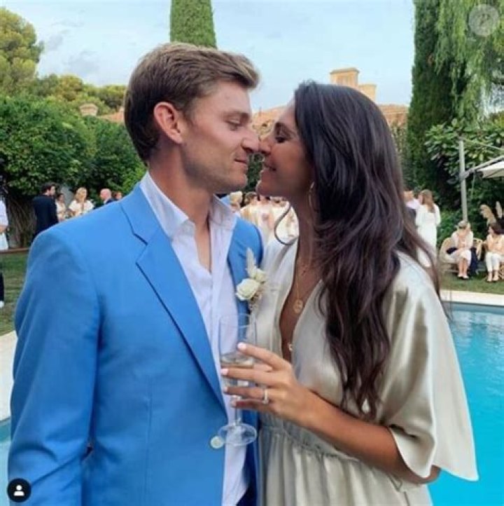 David Goffin and Stephanie Tuccitto