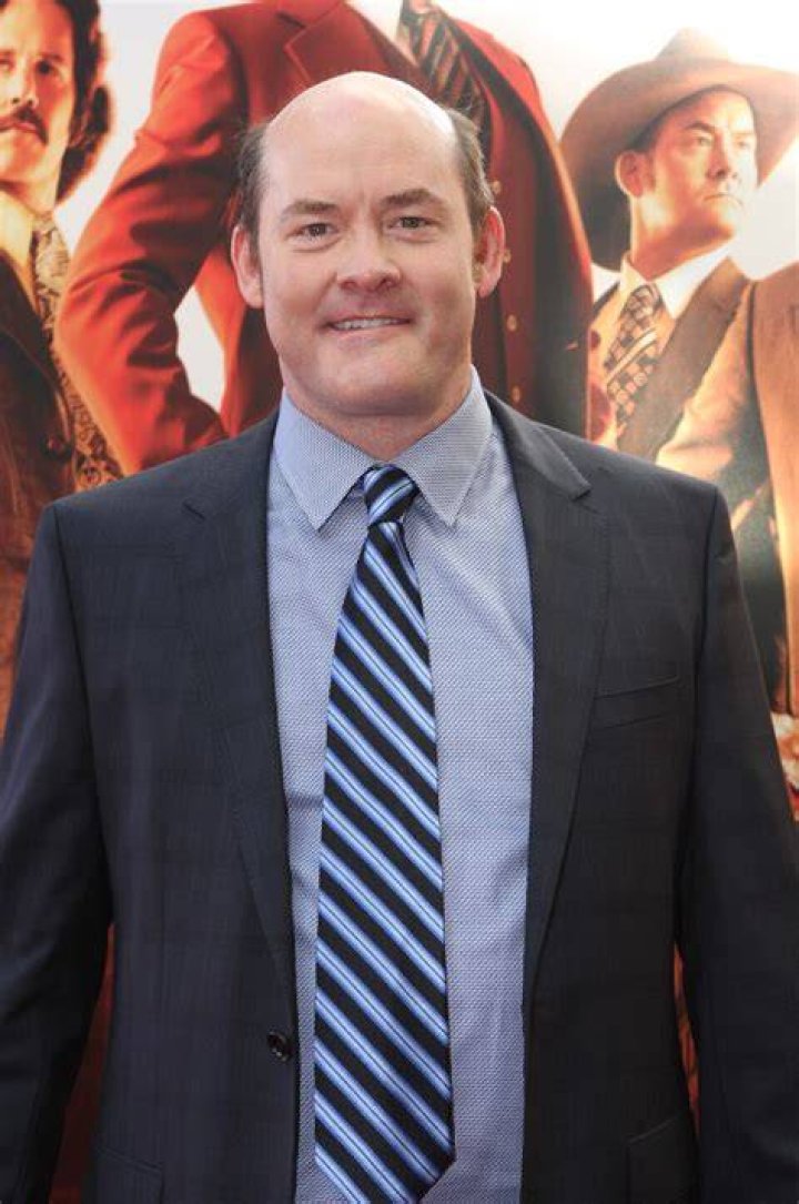 David Koechner in November 2016 having fun at the game with his son