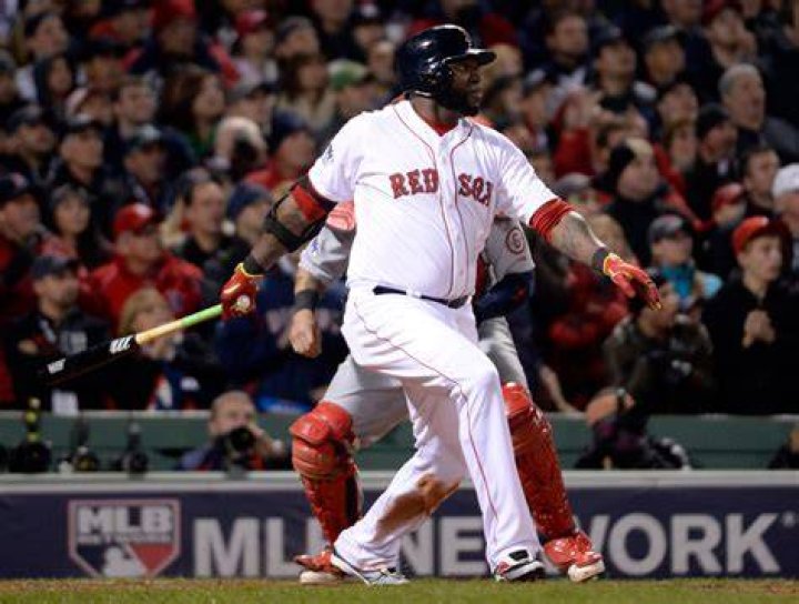David Ortiz as seen in a picture that was taken in July 2023