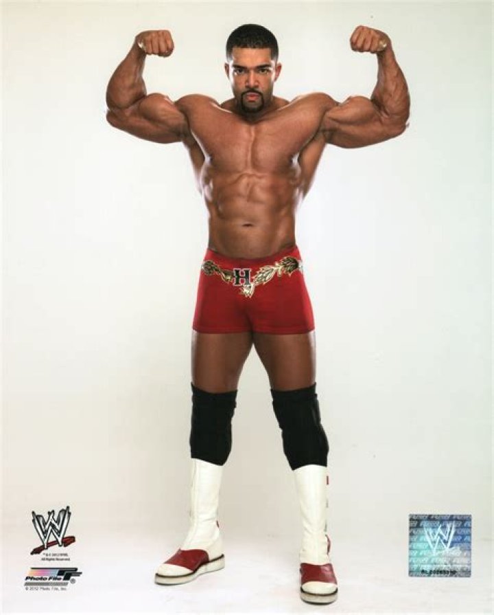 David Otunga at a WWE Raw house show at the O2 Arena in London, England, on November 11, 2011