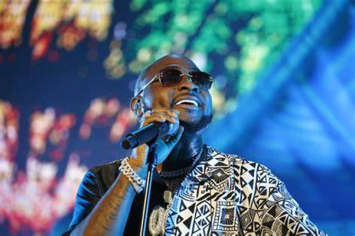 Davido as seen in an Instagram Post in January 2022