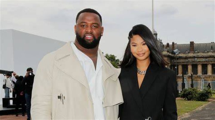 Davon Godchaux and Chanel Iman, as seen in April 2022