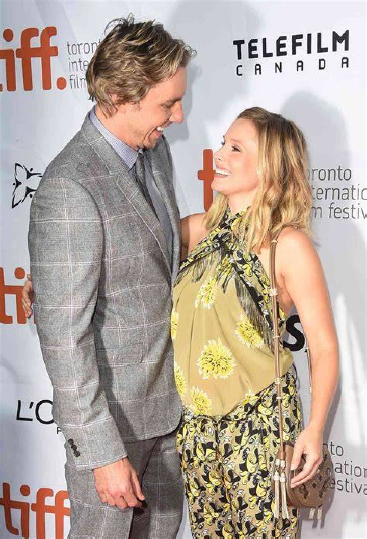 Dax Shepard and Kristen Bell at 2015 Vanity Fair Oscar Party