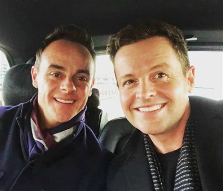 Declan Donnelly in a selfie with his dog as seen in May 2018