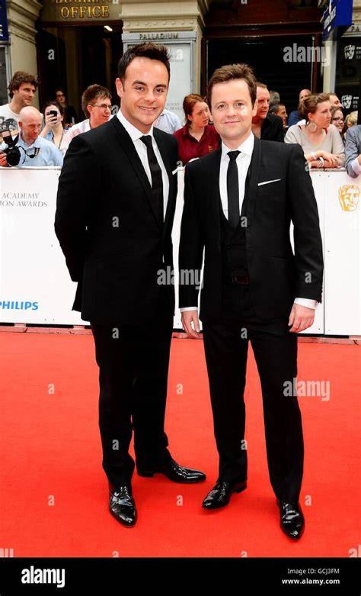Declan Donnelly (Right) and Anthony McPartlin in a selfie in January 2019