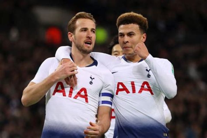 Dele, Harry Kane, and Kyle Walker [From Left] as seen in July 2018