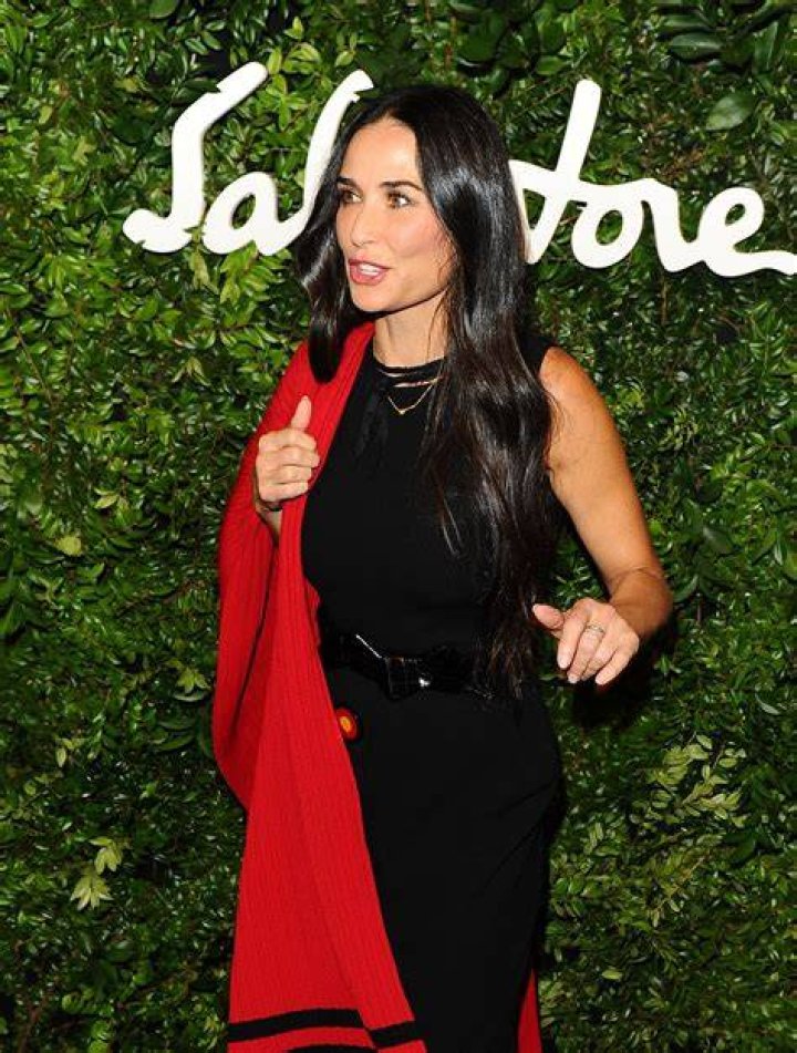 Demi Moore at Salvatore Ferragamo 100th Year Celebration in September 2015