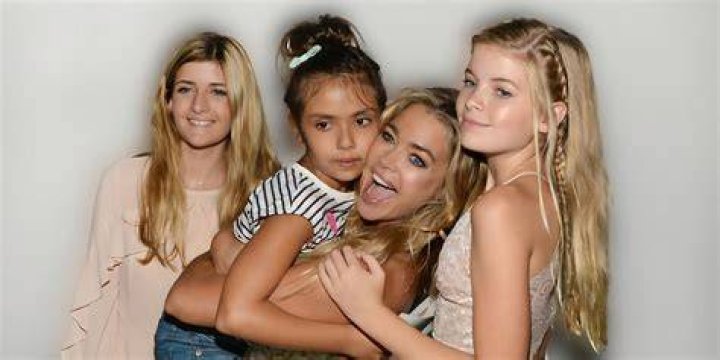 Denise Richards with her daughters