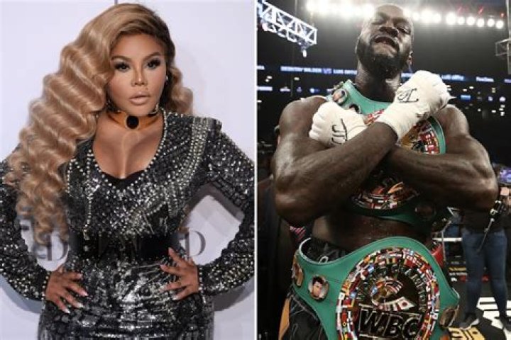 Deontay Wilder with Lil Kim as seen in March 2018