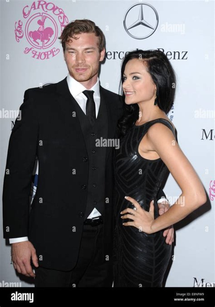Derek Theler and Christina Ochoa at the Marvel's Ant-Man world premiere in June 2015
