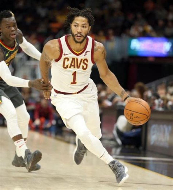 Derrick Rose of the Cleveland Cavaliers, seen playing in 2017