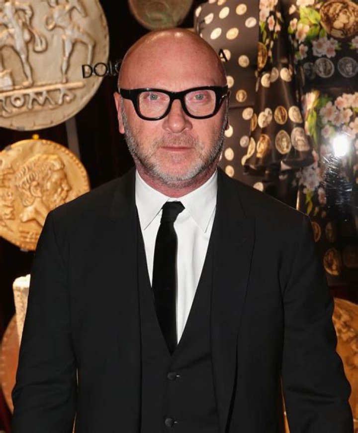 Designer Domenico Dolce of the Dolce & Gabbana luxury brand