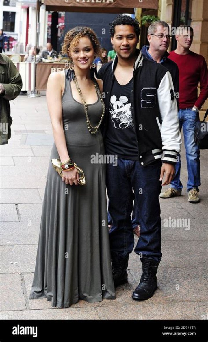 Devon Anderson and Nathalie Emmanuel at the UK Gala Screening of "Shrek Forever After" on June 20, 2010
