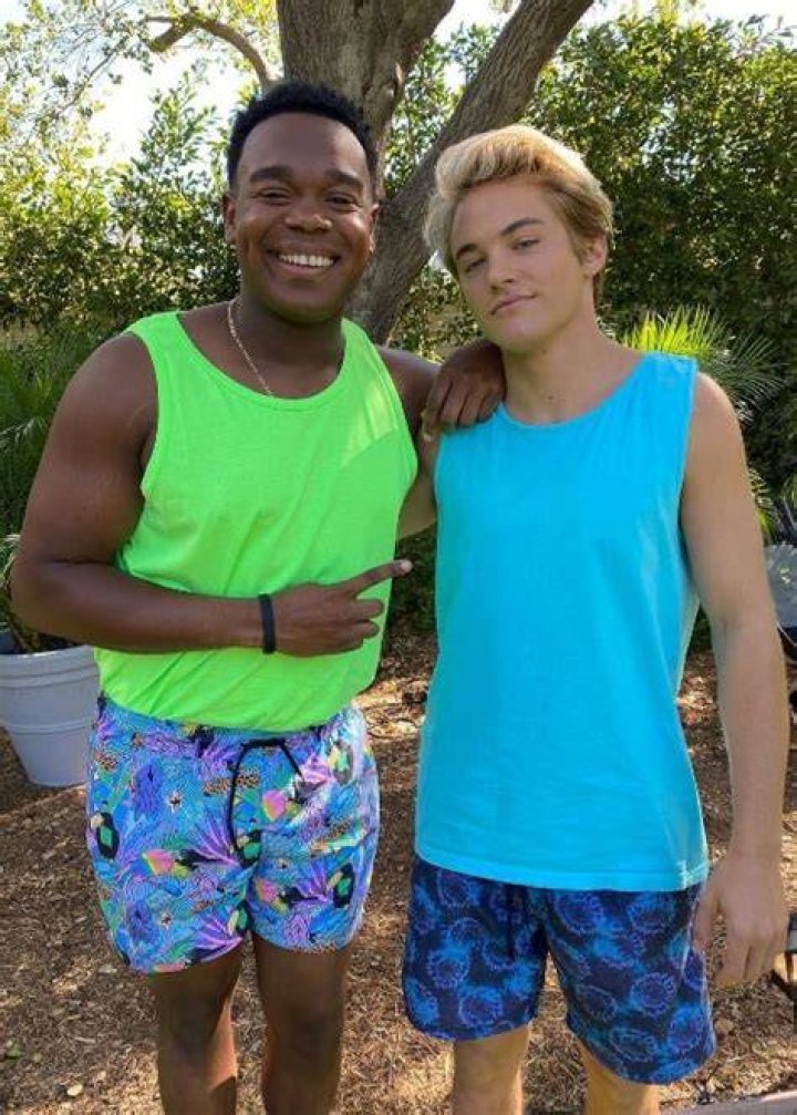 Dexter Darden as seen while taking a mirror selfie in December 2020