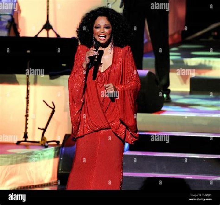 Diana Ross performing at Nobel Peace Prize Concert 2008 in Oslo