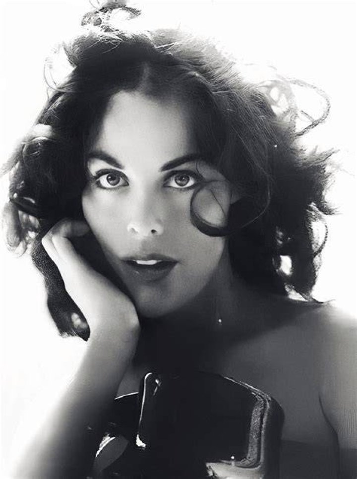 Diane Webber as seen in a black and white picture