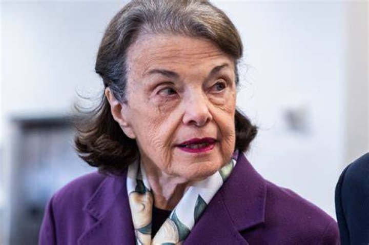Dianne Feinstein as seen in an official portrait in 2004