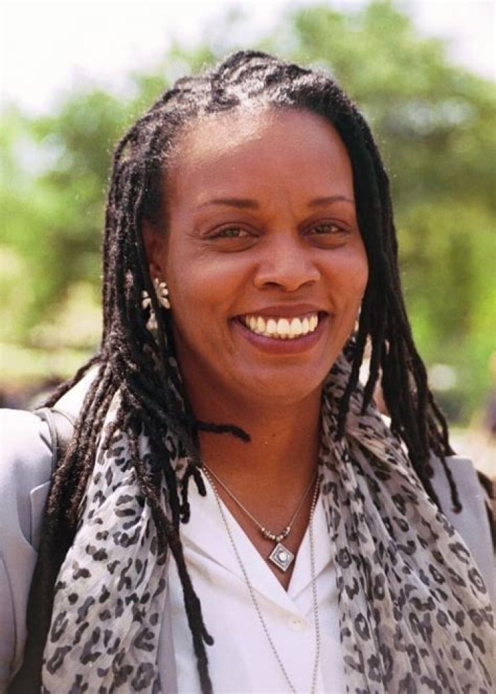 Dianne Reeves as seen while smiling for a picture