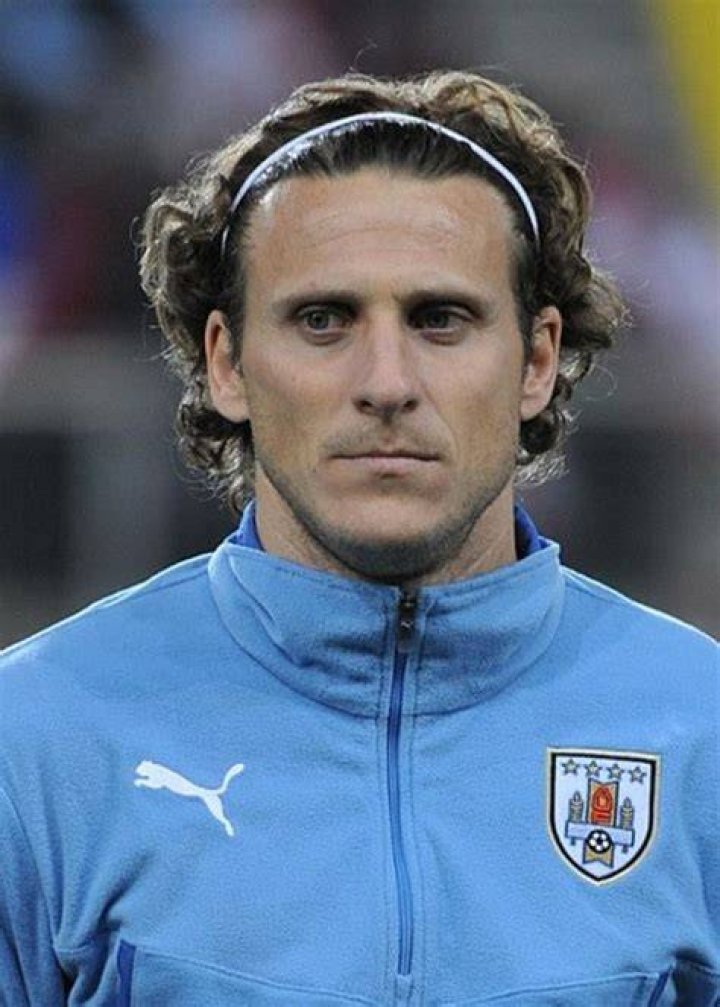 Diego Forlán with his family as seen in July 2019