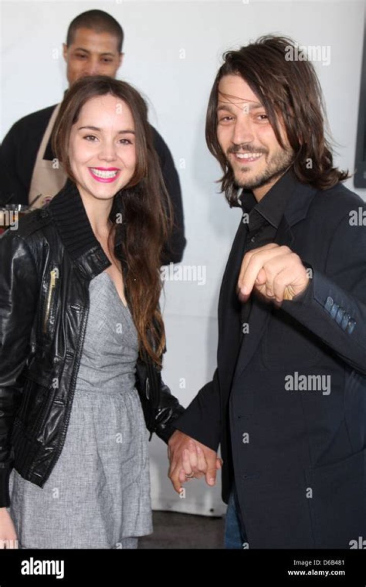 Diego Luna and Camila Sodi at Casa De Mi Padre premiere in March 2012