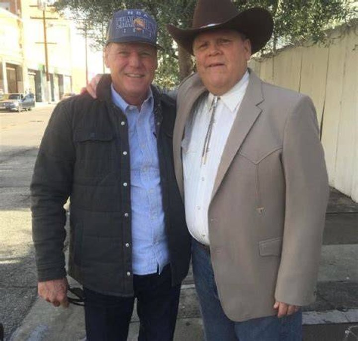 Dirk Blocker (Right) and Norman Howell as seen in an Instagram post in February 2023
