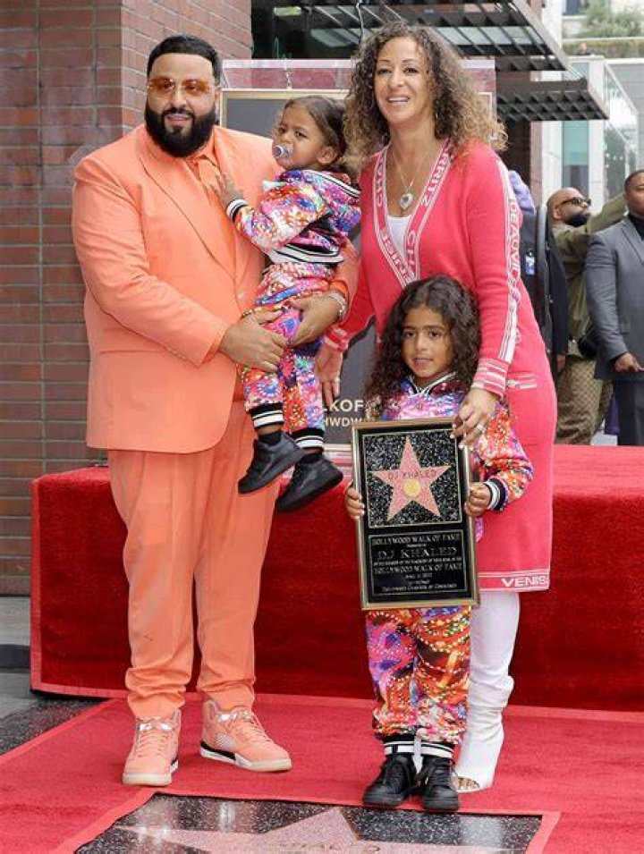 DJ Khaled and Nicole Tuck at the MTV Video Music Awards 2016