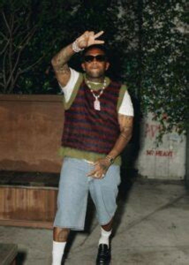 DJ Mustard as seen while posing for a picture in March 2023