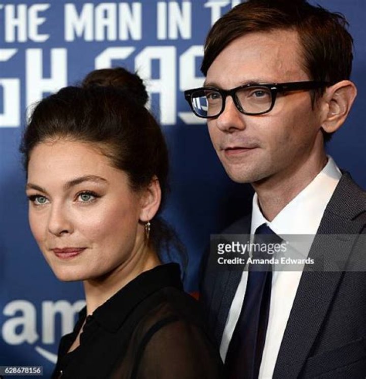 DJ Qualls and Alexa Davalos as seen in January 2018