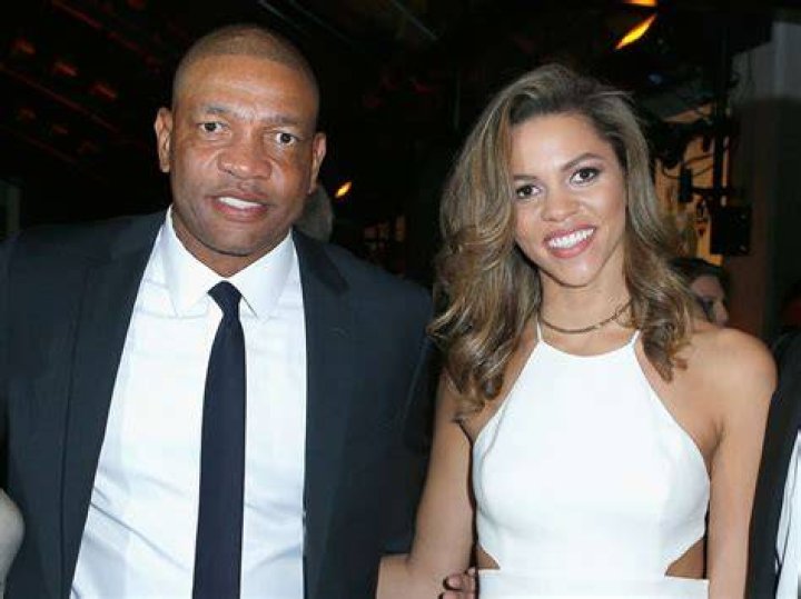 Doc Rivers with his daughter as seen in September 2019