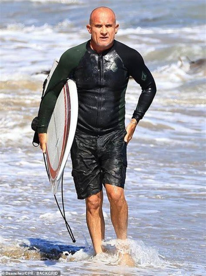 Dominic Purcell as seen in April 2020