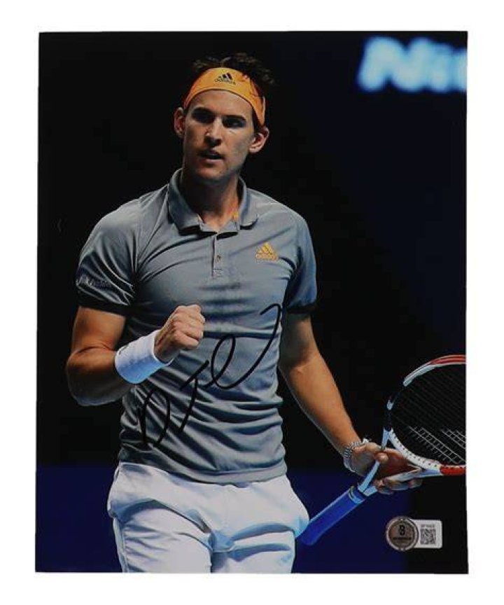 Dominic Thiem at the Autograph Island on January 19, 2016 in Melbourne, Australia