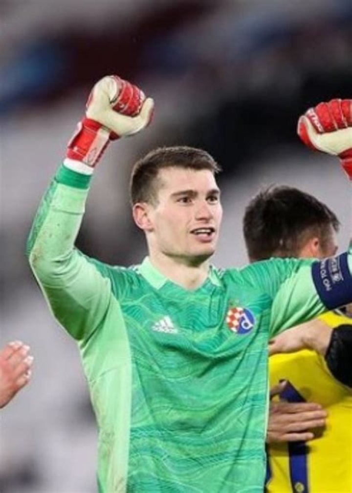 Dominik Livaković as seen in an Instagram Post in December 2021