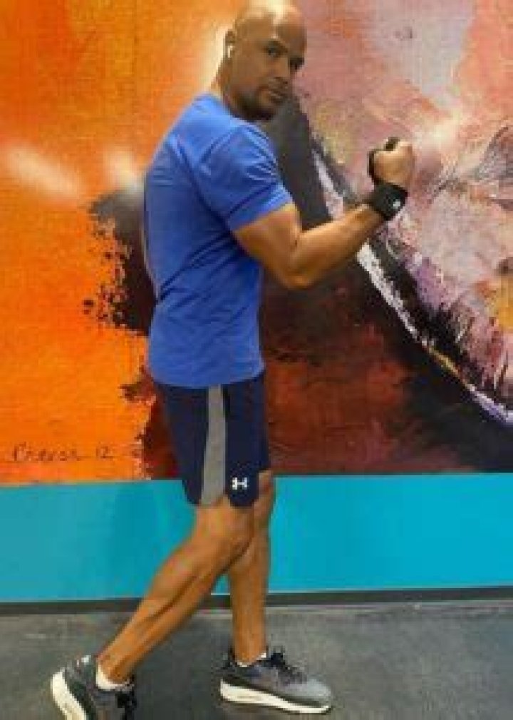 Dondr&eacute; Whitfield as seen while posing for a picture in September 2022