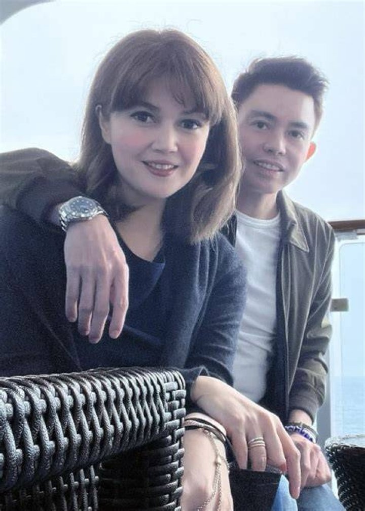 Donna Cruz and Potenciano Yong Larrazabal III in July 2022