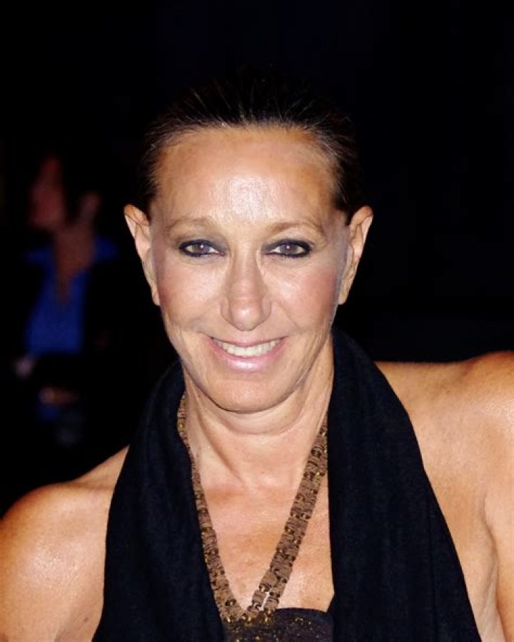 Donna Karan at the end of her Spring 2012 Fashion Week NYC show