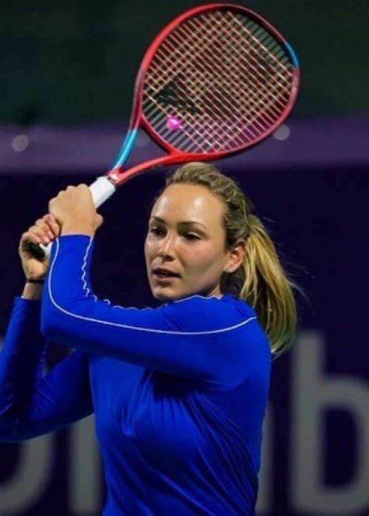 Donna Vekić as seen in an Instagram Post in February 2021