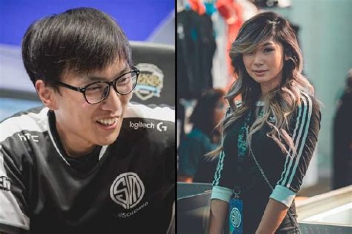 Doublelift and Leena Xu, as seen in October 2021