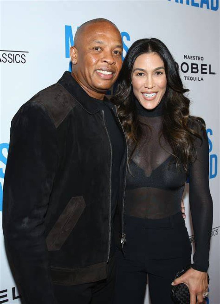 Dr. Dre and Nicole Young.