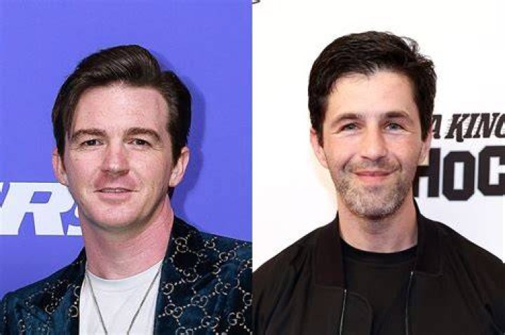 Drake Bell (Right) and Adam Grandmaison as seen in September 2018