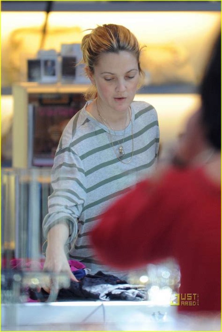 Drew Barrymore at Marc Jacobs Spring 2014 Fashion Show
