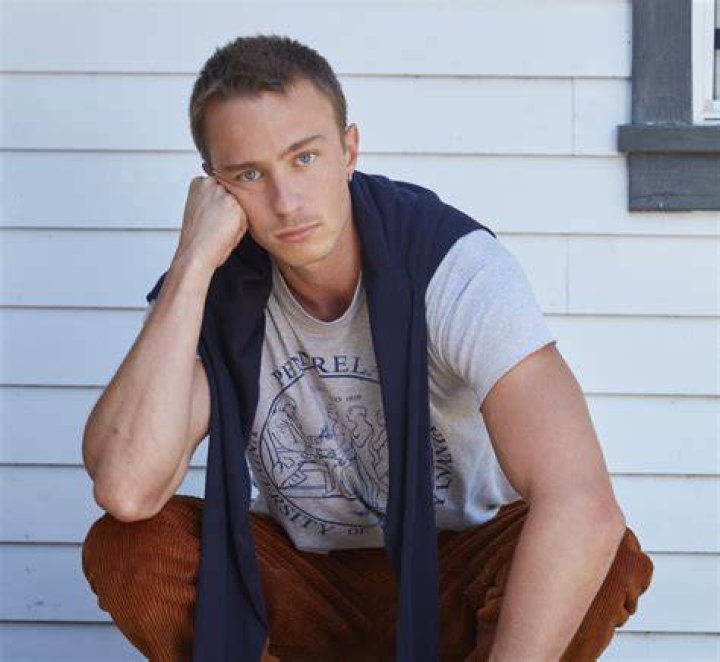 Drew Starkey unwinding at the beach in March 2014