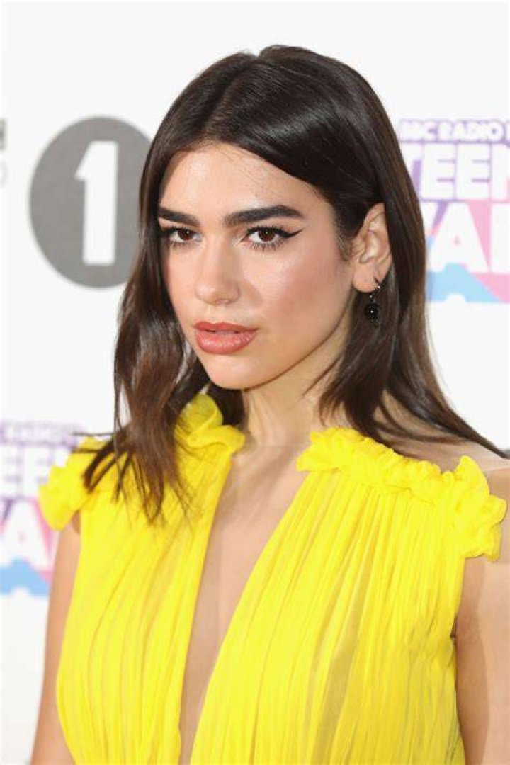 Dua Lipa at BBC Radio 1's Teen Awards in October 2016