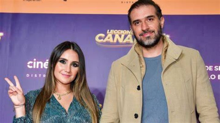 Dulce Maria and Paco Alvarez in a picture uploaded on social media in January 2017